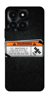 Чехол на Huawei Honor X6a Warning фото 1 из 1