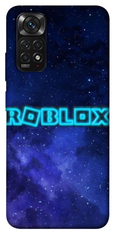 Чохол на Xiaomi Redmi Note 11 (Global) / Note 11S Roblox Space Logo Blue фото 1 з 1
