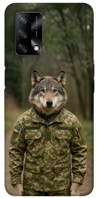 Чохол на Oppo A74 4G Вовк захисник фото 1 з 1