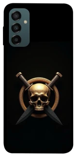 Чохол на Samsung Galaxy M34 5G Golden Skull фото 1 з 1