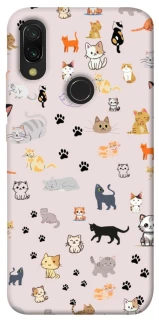 Чохол на Xiaomi Redmi 7 Cat style ver.1 фото 1 з 1