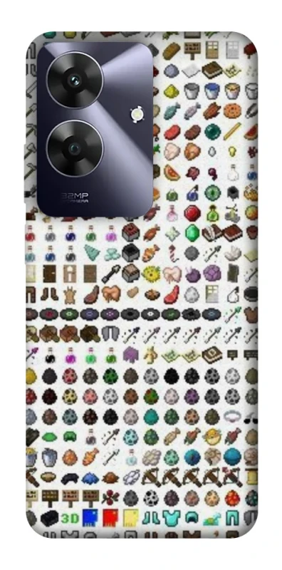 Чохол на Realme Note 60 Minecraft v2 фото 1 з 1