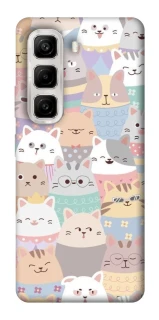 Чехол на Infinix Hot 50 4G Funny Kittens ver.2 фото 1 из 1