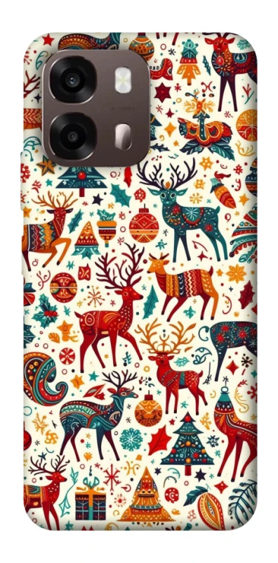 Чехол на Oppo A6 Christmas spirit ver.5 фото 2 из 2