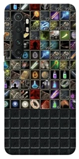 Чохол на Xiaomi Mi Note 10 Lite Inventory menu ver.2 фото 1 з 1