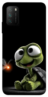 Чехол на Xiaomi Poco M3 Funny turtle фото 1 из 1