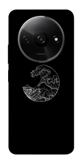 Чехол на Xiaomi Redmi A3 Black tsunami фото 1 из 1