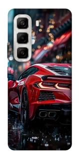 Чехол на Infinix Hot 50 4G Red sports car фото 1 из 1
