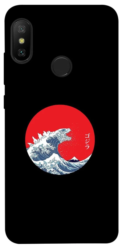 Чохол на Xiaomi Mi A2 Lite / Xiaomi Redmi 6 Pro Хвилі Японії фото 1 з 1