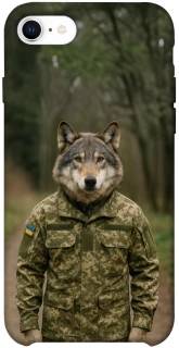Чехол на Apple iPhone SE (2020) Волк защитник фото 1 из 1
