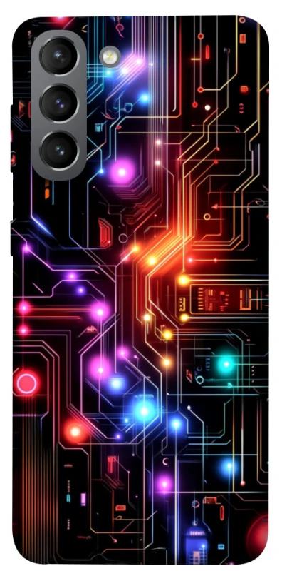 Чехол на Samsung Galaxy S21 CyberPhone v7 фото 1 из 1