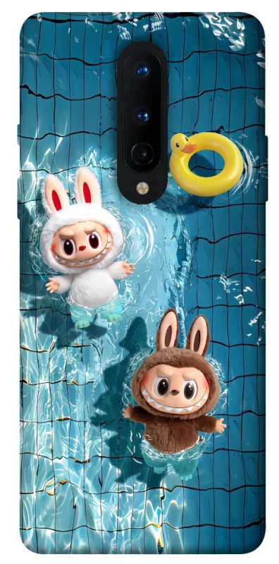 Чохол на OnePlus 8 Labubu in the pool фото 1 з 1
