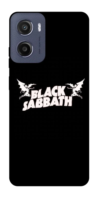 Чохол на Motorola Moto E15 Black Sabbath logo ver.2 фото 1 з 1