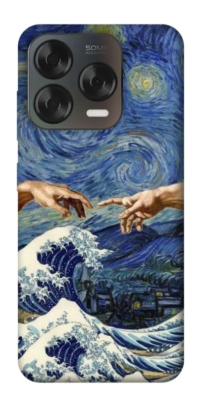 Чохол на ZTE Blade V70 Design Art collage ver.7 фото 2 з 2
