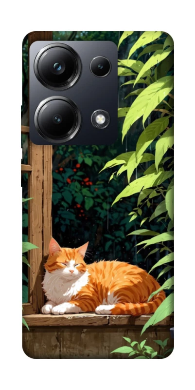 Чохол на Xiaomi Poco M6 Pro 4G red cat фото 1 з 1