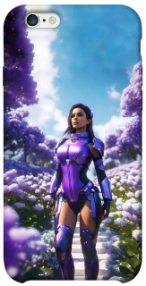 Чехол на Apple iPhone 6/6s (4.7") Cyber space girl ver.4 фото 1 из 1