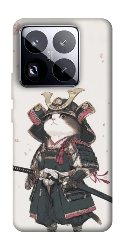 Чохол на Xiaomi 15 Pro Samurai Cat Warrior фото 1 з 1