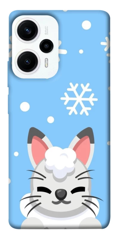 Чохол на Xiaomi Poco F5 / Note 12 Turbo Adopt Me Snow Kitty Smile фото 1 з 1