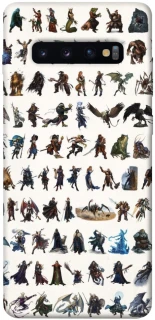 Чехол на Samsung Galaxy S10+ Character Selection фото 1 из 1