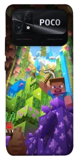 Чохол на Xiaomi Poco C40 Minecraft forever фото 1 з 1