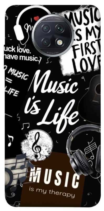 Чохол на Xiaomi Redmi Note 9 5G / Note 9T Music is Life фото 1 з 1