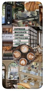 Чохол на Samsung Galaxy A70 (A705F) Coffee collage ver.5 фото 1 з 1