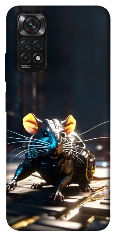 Чехол на Xiaomi Redmi Note 11 (Global) / Note 11S Cyber rat фото 1 из 1