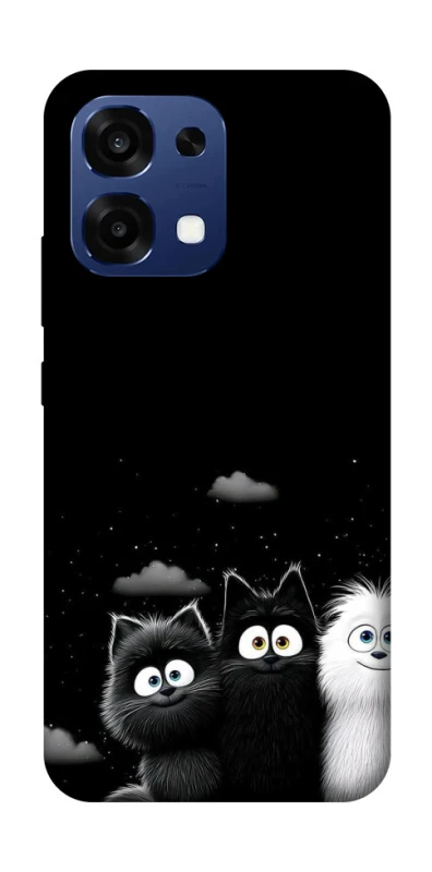 Чохол на Oppo A6 Pro 4G/5G Three Cats фото 1 з 2