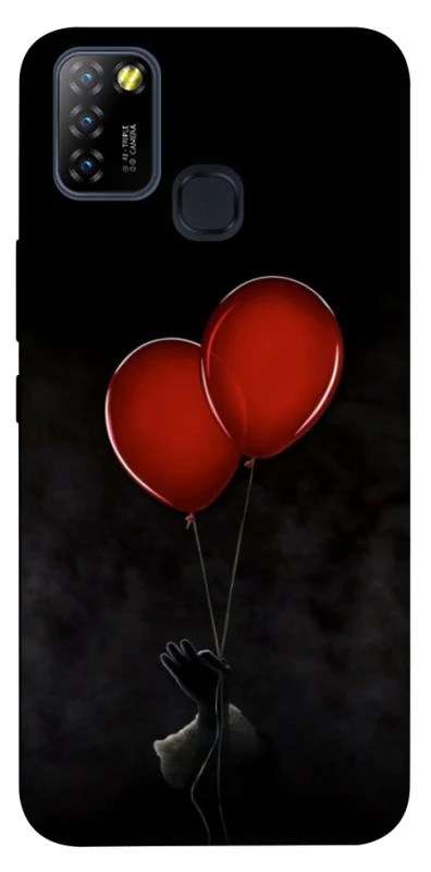 Чехол на Infinix Hot 10 Lite Reds Balloons фото 1 из 1