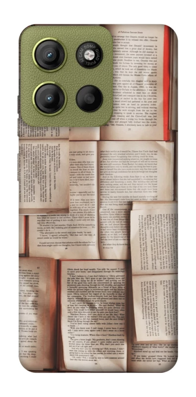 Чохол на Motorola Moto G15 4G Книги фото 1 з 1