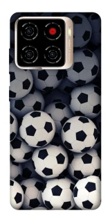 Чехол на ZTE Blade A56 Футбольные мячи фото 1 из 1