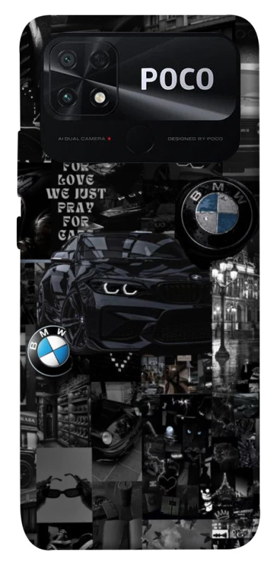 Чохол на Xiaomi Poco C40 BMW collage ver.3 фото 1 з 1