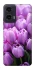 Чехол на Motorola Moto G35 Фиолетовые тюльпаны фото 1 из 1