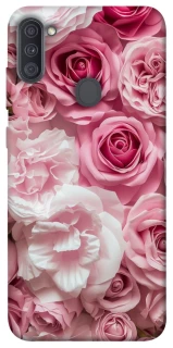 Чохол на Samsung Galaxy A11 Рожеві Квіти фото 1 з 1