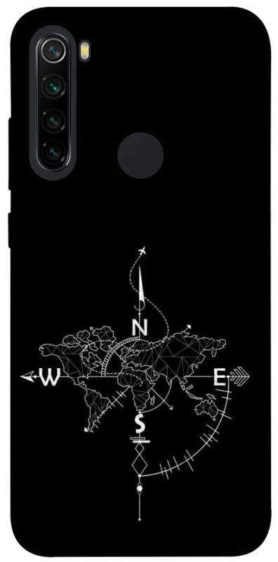 Чехол на Xiaomi Redmi Note 8 Travel Map фото 1 из 1