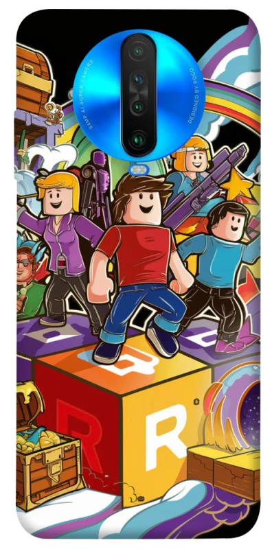 Чохол на Xiaomi Poco X2 Roblox family фото 1 з 1