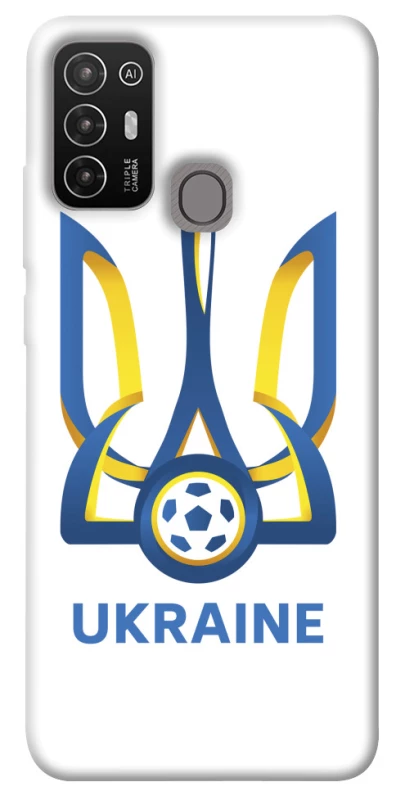 Чехол на ZTE Blade A52 Футбольный Герб v2 фото 1 из 1