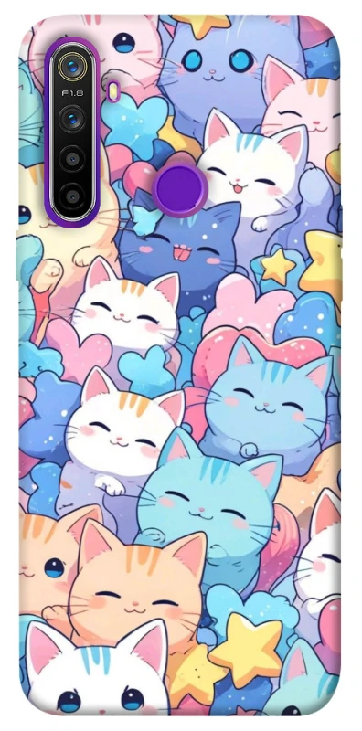 Чохол на Realme 5 Funny Kittens ver.3 фото 1 з 1