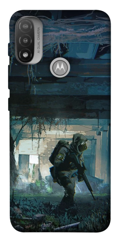Чохол на Motorola Moto E20 Сталкер v7 фото 1 з 1