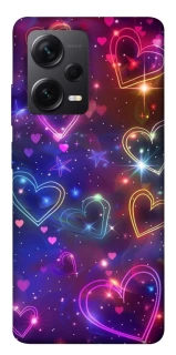 Чохол на Xiaomi Redmi Note 12 Pro+ 5G Drawn hearts фото 1 з 1
