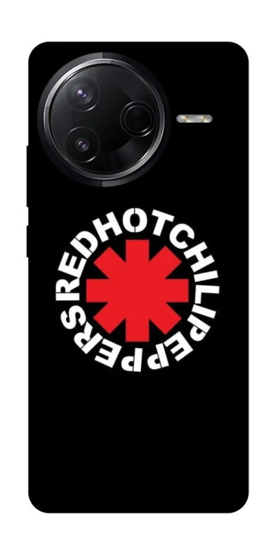 Чохол на Infinix Note 50 Pro Red Hot Chili Peppers logo фото 1 з 1