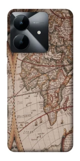 Чехол на Realme Note 60x Карта путешествий фото 1 из 1