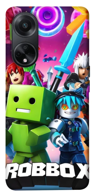 Чохол на Oppo A58 4G Roblox gaming heroes фото 1 з 1