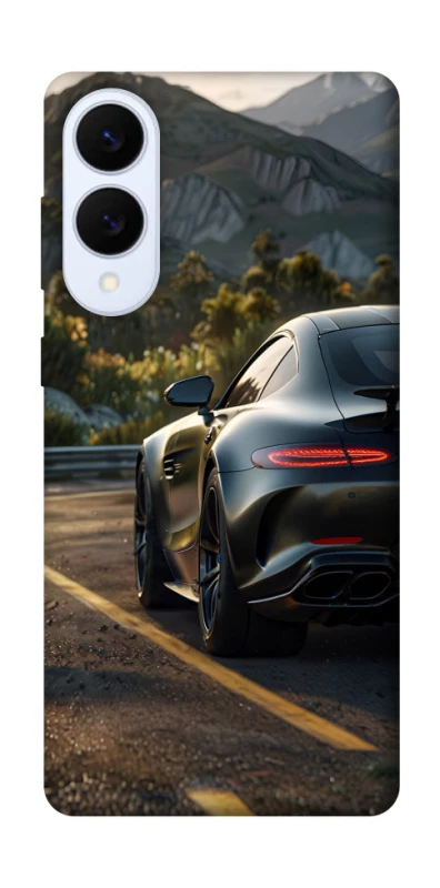 Чехол на Samsung Galaxy S25 Edge Car in the mountains фото 1 из 1