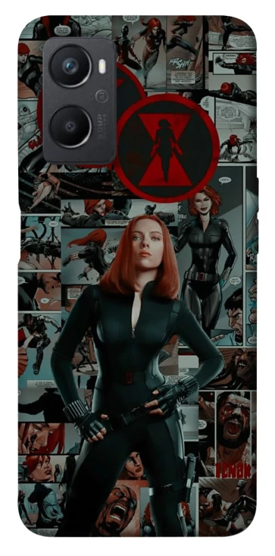 Чохол на Oppo A96 Black Widow фото 1 з 1