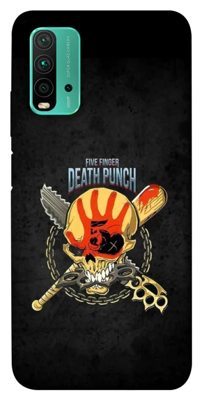 Чехол на Xiaomi Redmi Note 9 4G / Redmi 9 Power Five finger death punch ver.2 фото 1 из 1