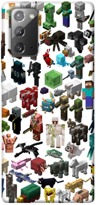 Чохол на Samsung Galaxy Note 20 Minecraft v4 фото 1 з 1