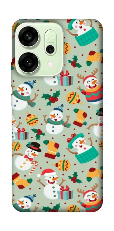 Чехол на Oppo Reno 14 Новогодний v2 фото 1 из 1