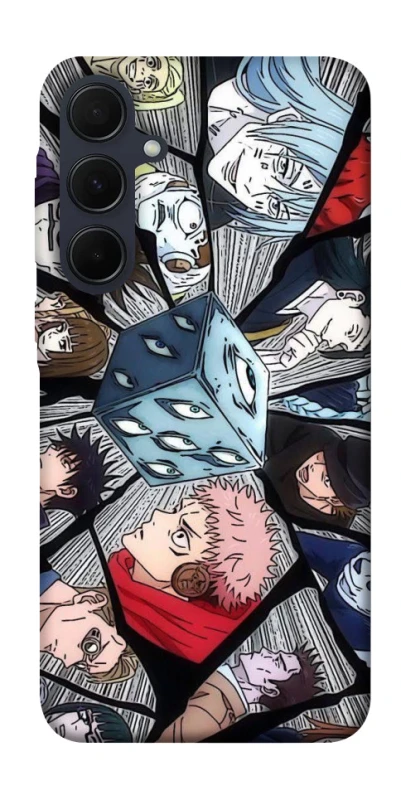 Чохол на Samsung Galaxy A55 jujutsu kaisen v4 фото 1 з 1