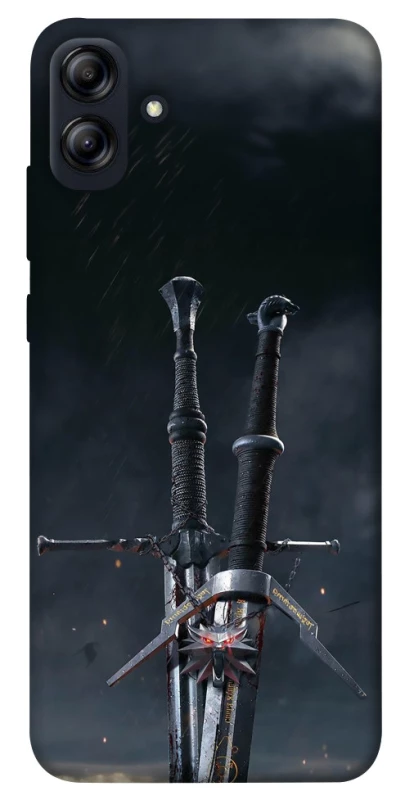 Чехол на Samsung Galaxy A04e Мечи Ведьмака фото 1 из 1